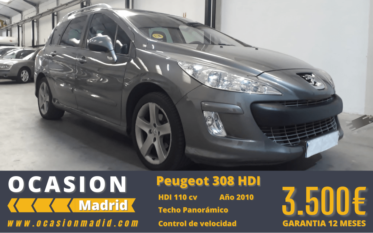 Peugeot SW 1.6 HDI – Ocasión Madrid